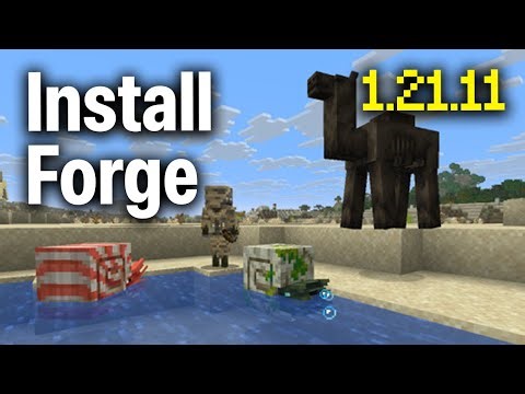 How To Download & Install Forge For Minecraft Update 1.21.11 - Step By Step