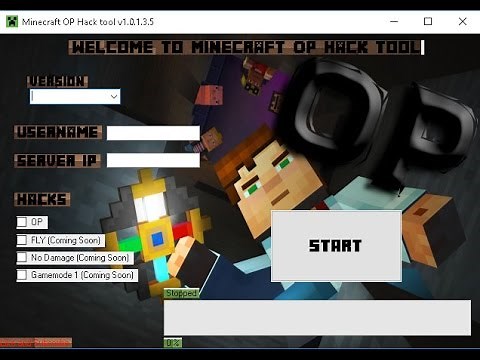 Minecraft OP Hack tool v.1.0.1.3.5 |No survery|No password|All MC Versions|