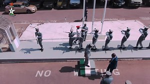 A Guard of Honour, Welcoming the Comptroller General of Customs, Bashir Adeniyi Adewale, MFR On Tuesday, 5th November 2024 at NCS Headquarters in Abuja | Nigeria Customs Service