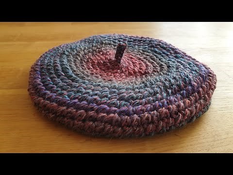 Instructions: Crochet beret / beret