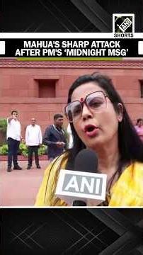 NEET Protest row: TMC's Mahua Moitra targets PM over video message, demands Pradhan's resignation