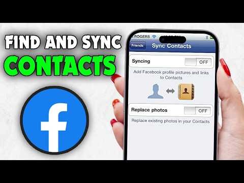How To Find And Sync Contacts On Facebook (2026)