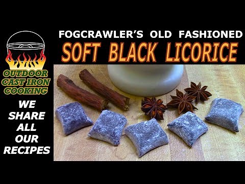 Fogcrawler's Old Fashioned Soft Black Licorice