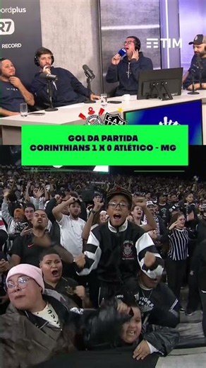 🚨 Gol da partida! ⚽🦅Corinthians vence o Atlético #BrasileirãoNaRECORD⁣ #DesimpedidosNoR7