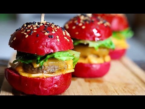 ➡️ RECETTE MINI BURGER “ Apéro” Easy recipe