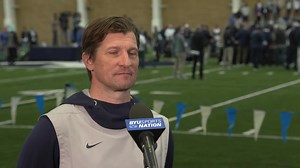 Aaron Roderick breaks down the path to the draft for NFL prospect Zach Wilson and the amount of phone calls he has received asking about former BYU Quarterback. Coach Roderick wants to return the favor for all that Zach has done for the team by doing all that he can do for Zach. #BYUFootball #GoCougs | BYUtv Sports Nation