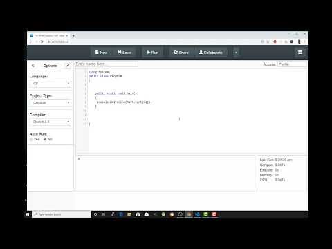 How to Use Math Sqrt Example