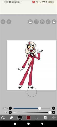 Charlie in My School Uniform: A Digital Art Exploration