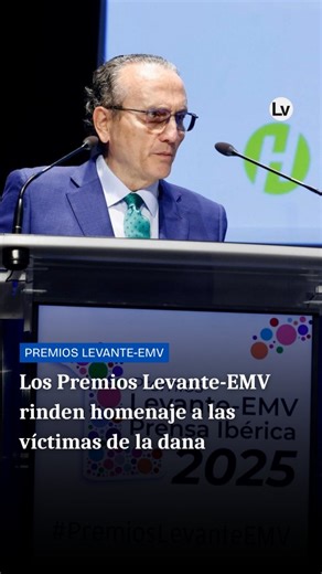 1.6K views · 76 reactions |  Levante-EMV ha celebrado esta tarde su gala de premios anual con la que reconoce a aquellas entidades, instituciones y personas físicas que, con su labor, han logrado contribuir a la excelencia en el desarrollo social, cultural y económico de la Comunitat Valenciana. Este año, el foco ha estado puesto en la tragedia que vivió València el pasado 29 de octubre. | Levante-EMV | Facebook