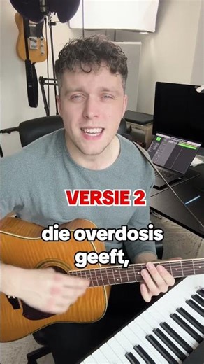 Welke versie is het??? 👀🎤 #shorts #youtubeshorts #test #music #overdosis #producer