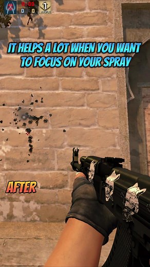 REMOVE VIEWMODEL RECOIL #CSGO #COUNTERSTRIKE