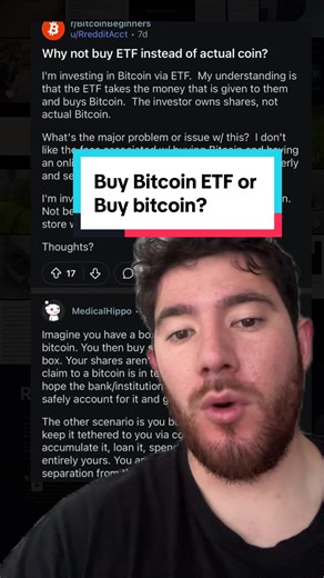 Bitcoin vs Bitcoin ETF: Understanding the Differences