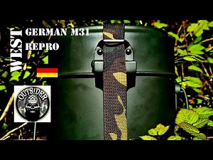 West German Repro 3 Piece Mess Tin Kit