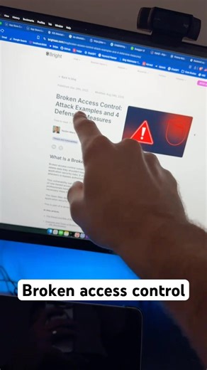 And that is how your app could get HACKED‼️🚨 Broken Access Control#coding #security #programming