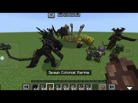 Xenomorph addon in minecraft
