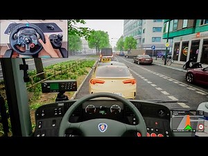 THE BUS *MAX GRAPHICS 4K* 1.4 Gameplay I Logitech G29