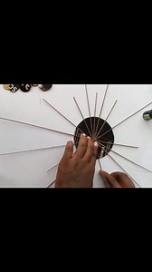 DIY broom and cardboard wall art idea♥️♥️♥️♥️ simple and easy to make #fbreels #craft #painting #decor #artist | Enos art