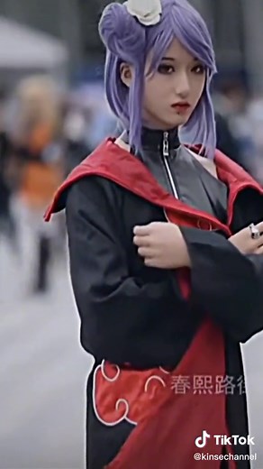 Konan Cosplay and Akatsuki Jacket Showcase