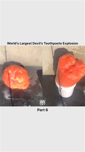Sabrina Wellness on Instagram: "World's Largest Devil's Toothpaste Explosion This chemical reaction went WAY bigger than expected… You won’t believe how high it went! 🧪💥 . Want to create viral reels? Start with mind-blowing visuals + high-energy storytelling. Follow for content tips, viral ideas, and social media growth hacks that work in 2025! . #USA #AmericanLife #MadeInUSA #USATravel #NewYorkLife #LosAngelesLife #TexasVibes #contentcreator #contentstrategy #reelkarofeelkaro #trendingnow #in