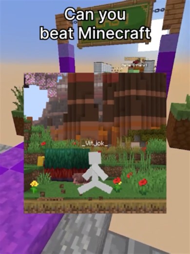 this sounds like a horrible challenge — Minecraft chonkmc