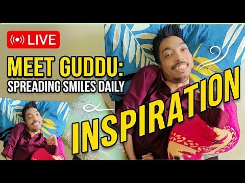 Maigudduhoon is live #live #vlog #disability #lifestyle #spread smile #guddu