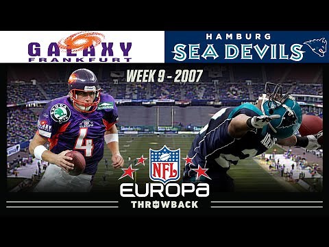 A Wild Shootout With a Weird Ending! (Frankfurt Galaxy vs Hamburg Sea Devils Week 9, 2007)