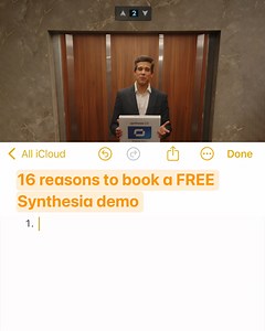 58 reactions | Book a FREE Synthesia demo and see why more than 50,000 teams love the biggest tool for TRAINING VIDEOS Forget about dealing with voiceovers, cameras, and updating...ANYONE can now… - create engaging training videos in minutes, - keep them up to date - localize them with a single click Try it out - book a FREE demo now  https://www.synthesia.io/ads/meta/learning-and-development P.S. Synthesia is rated 4.7/5 ⭐ by thousands of training teams. | Synthesia | Facebook