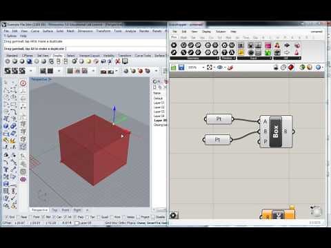 55 - How to Create a Basic Box With Grasshopper