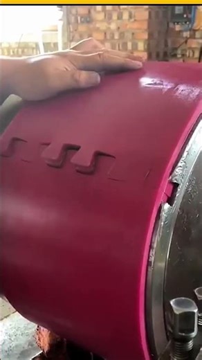 Mold cutting and rubber pad replacement process
