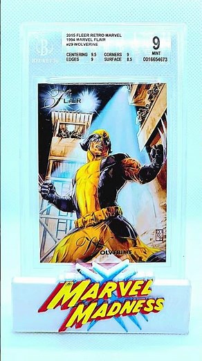 1994 FLAIR FLEER INSERT MARVEL RETRO 2015 🔥 #marvel #marvelcomics #tradingcards