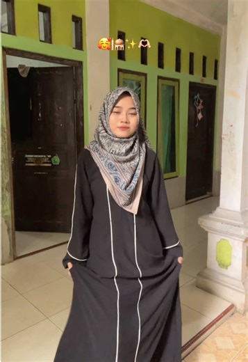 Masih ga ekspek gamis under 100k secantik inii 🥰 #abaya #gamismuslimah
