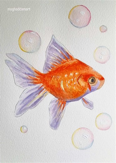 Learn How to Paint Fish with Watercolor Step-by-Step