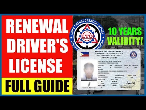 LTO RENEWAL OF DRIVER'S LICENSE | STEP BY STEP GUIDE