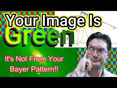 Why is Your OSC Image Green? Hint, it has NOTHING to do with your Bayer Pattern!