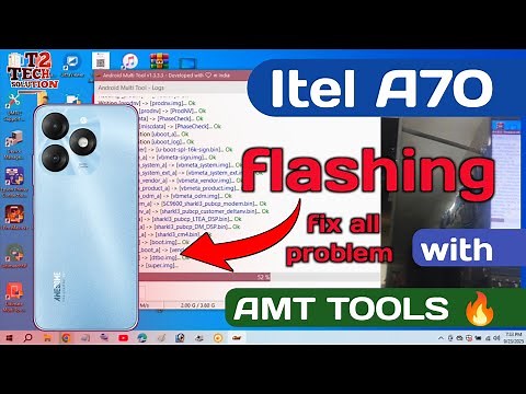 Itel A70 flashing 2025 || fix all error || how to fix "your device is corrupt" 💯 working ✅(A665L)