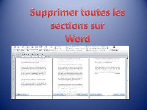 how to remove all section breaks at once in microsoft word