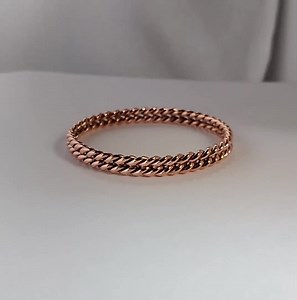 Handmade Twisted Copper Bangle Bracelet - Pure Copper Bracelet - Double Twisted Copper Bracelet - Tensor Bangle Bracelet - Copper Jewelry - Etsy