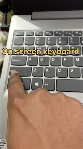 On screen keyboard with shortcut key|| # learn computer|| #shorts #trending