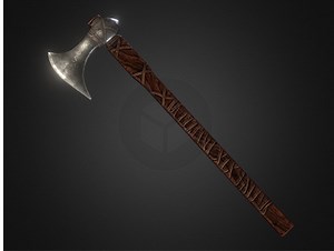 Forged metal axe | 3D Weapons | Unity Asset Store