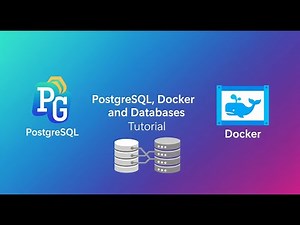 Instalación de la base de datos PostgreSQL en Docker.