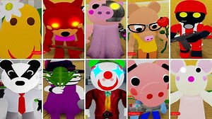 Roblox Piggy ALL NEW PIGGY JUMPSCARES 👉 New Skin Ideas | REZA JAYPE
