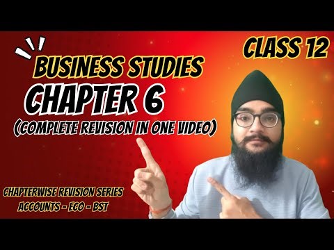 STAFFING - CHAPTER 6 - CLASS 12 - BST - COMPLETE REVISION