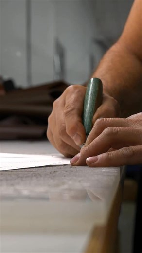 The clock’s ticking ⏳ Can you guess which legendary boot is getting the final touches? Watch as JK hand-cuts the shaft for this one-of-a-kind custom boot. Sale ends in a matter of hours! | JK Boots