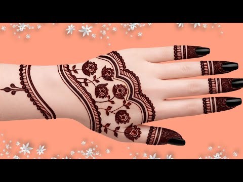 New Beautiful Easy Mehndi Design|Mehandi Ka Design|Bridal Mehndi Designs|Dulhan Ke Hathon Ki Mehandi