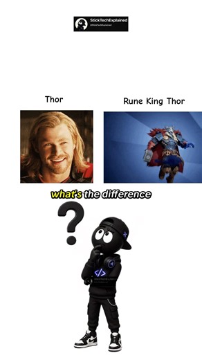Thor vs Rune King Thor Explained #didyouknow