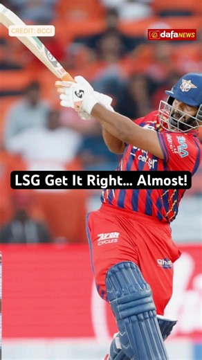 LSG fixing things … or just papering cracks? #srhvslsg @dafanewsin