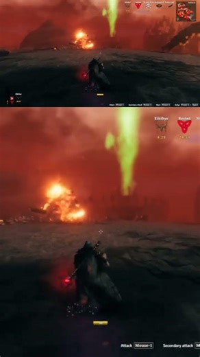 How NOT to summon a troll #gaming #valheim #mage #trollstav #ashlands #funny