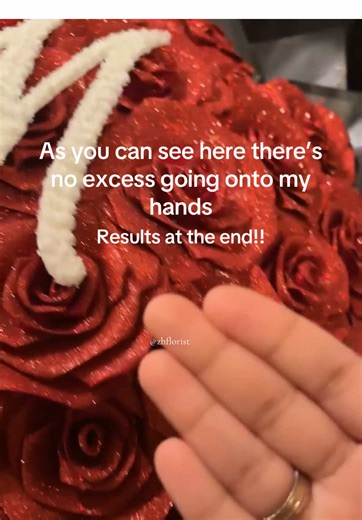 How to Create Glitter Transfer-Proof Floral Arrangements