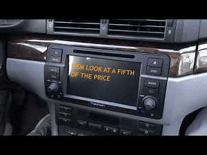 BMW e46 Navigation Install | Eonon GA8150A