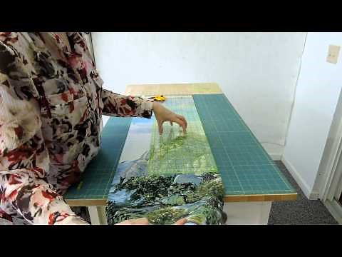 Modern Window by Barb Sackel for QuiltWoman.com